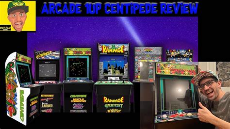 Arcade 1up Centipede Cabinet Review Youtube