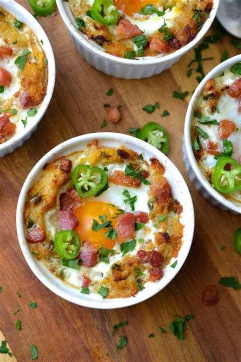 Spaghetti Squash Baked Eggs With Bacon And Jalapeños Every Last Bite