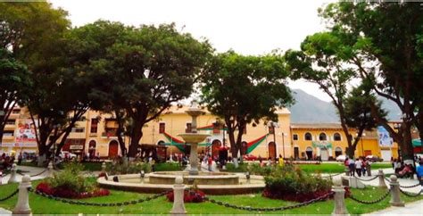Plaza De Armas De Huánuco Turismo Viajes Lugares Turísticos Perú