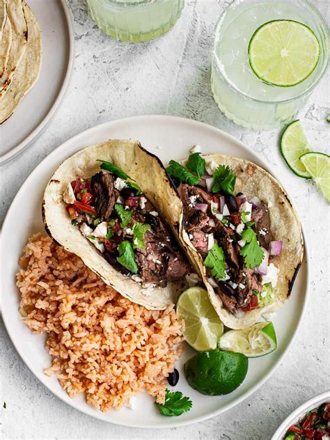 Steak Street Tacos With Mexican Rice Sandra Valvassori