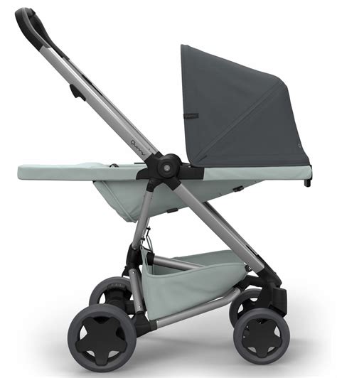 The zapp flex plus comes with a quinny xtra shopping bag and features a roomy shopping basket for your gear. Quinny Zapp Flex Plus Stroller - Graphite on Grey