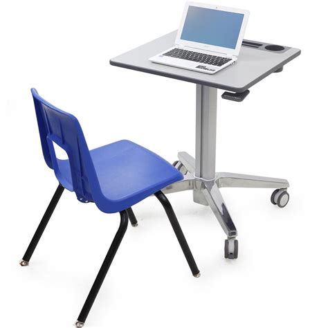 There are 288 student desk stand for sale on etsy, and they cost 70,48 $ on average. Ergotron 24-547-003 LearnFit Sit-Stand Student Desk for ...