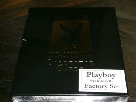 Playboy Wet Wild 3 Factory Set EBay