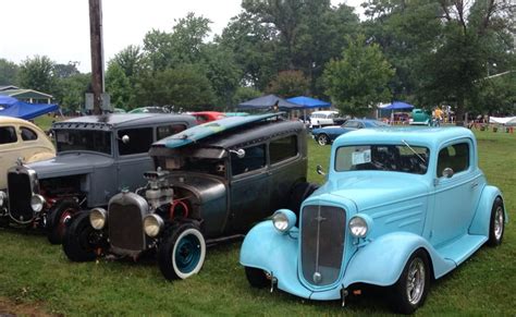 James Dean Spring Run Car Show 2014 Playacres Park Fairmount Indiana