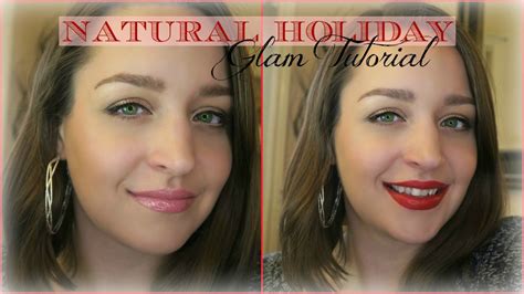 Natural Holiday Glamour Makeup Tutorial Affordable Drugstore