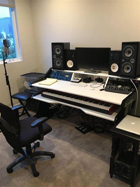 If you have any interest in music production at all (since you're here then i imagine you do). Music Production Desk | Gallery| The desk you deserve-StudioDesk| Koper | Music desk, Home ...