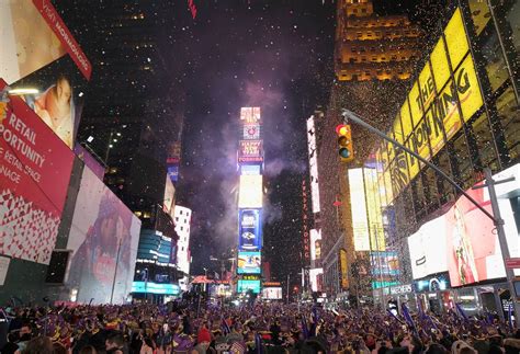 Celebrating New Years Eve In Times Square