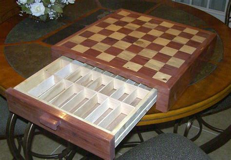 I want to build the chest table designed by jimmy carter which is listed in the projects. Good woods for chess board + advice for construction? - by ...
