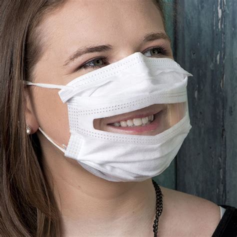 The Communicator™ Surgical Face Masks With Clear Window Level 1