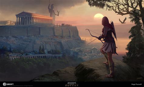 Assassins Creed Odyssey Concept Art By Hugo Puzzuoli