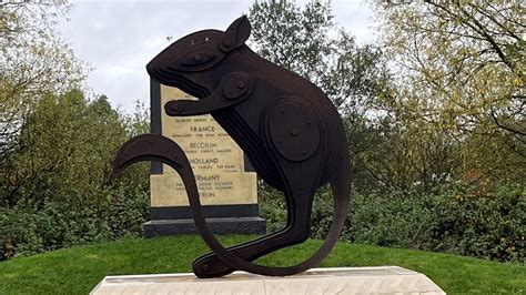 Desert Rats Dedicate Their Memorial At National Memorial Arboretum