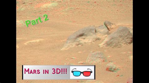 Mars 3d Images Anaglyph 3d Part 02 Hd 4k Youtube