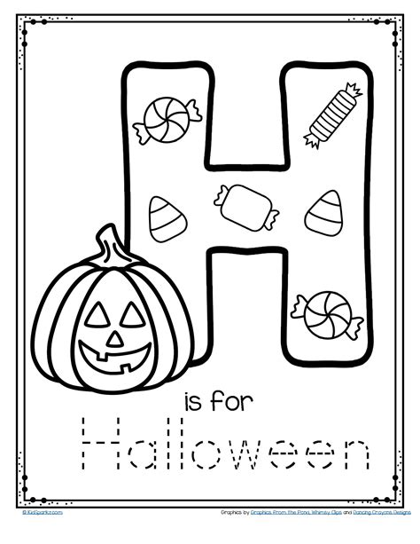 Halloween Worksheet For Preschoolers