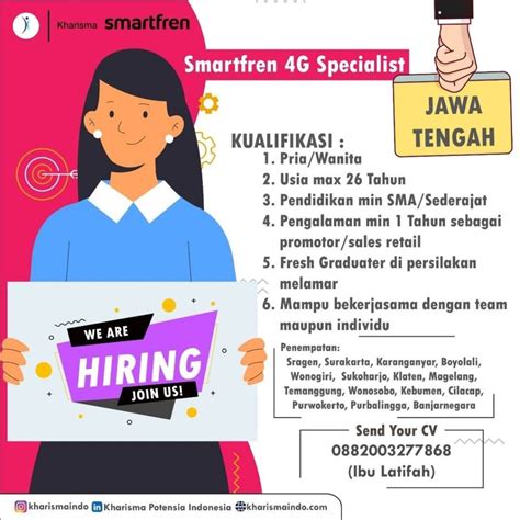 Smartfren 4g Specialist Jawa Tengah Info Loker Solo
