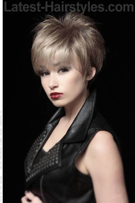 Womens Short Hairstyles With Volume Best Upstyle Hairstyles
