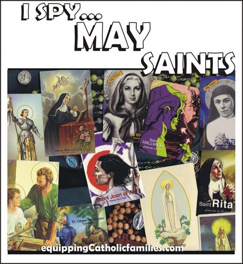 Saint Calendar May Noel Terrie