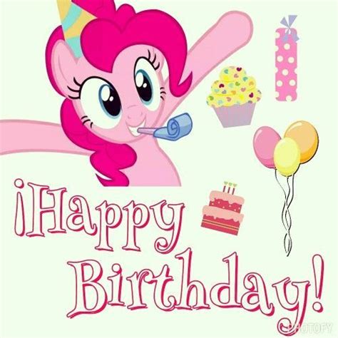 Pinkie Pie Pinkie Pie Cake Happy Birthday Me