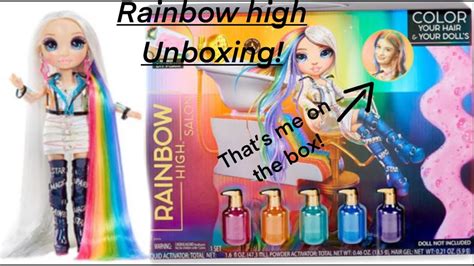 Unboxing Rainbow High Salon Rainbow High Hair Studio Youtube