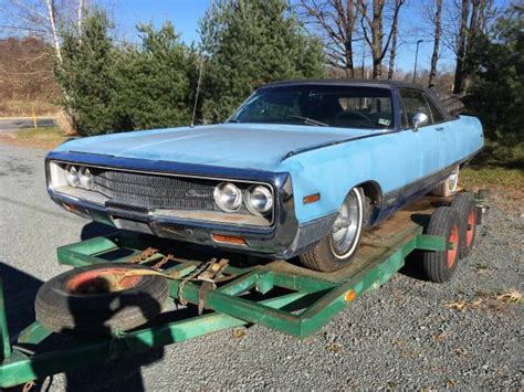 For Sale 1970 Chrysler New Yorker Convertible 2000 For C Bodies