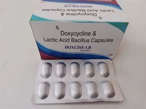 Doxcise Lb Doxycycline Lactic Acid Bacillus Capsule Cp Prescription