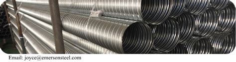 50mm Corrugated Pipe Metal Material Galvanized Steel Corrugated Steel
