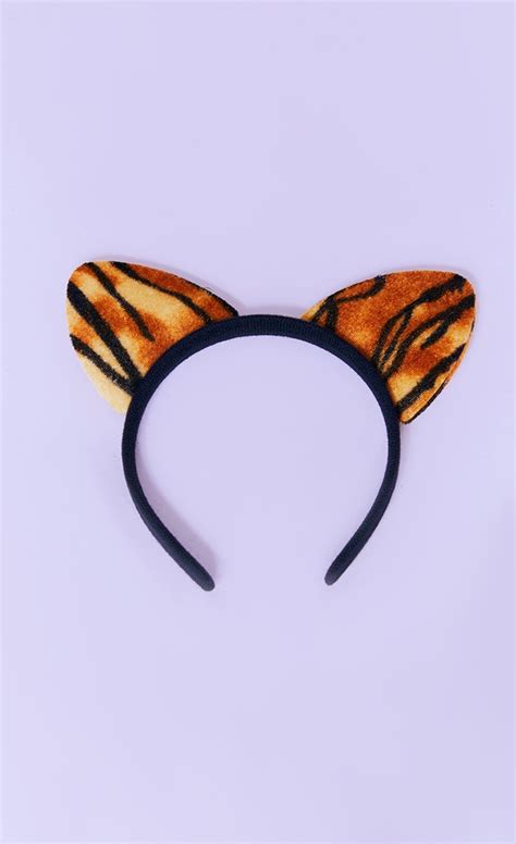 Tiger Ears Headband Accessories Prettylittlething Il