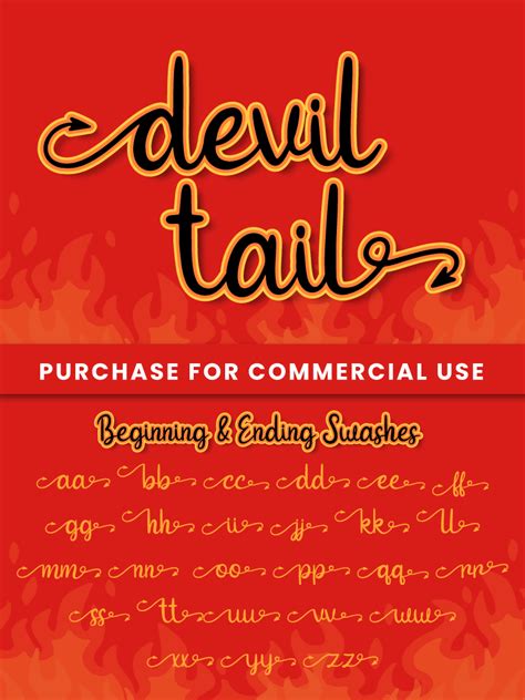 Devil Tail Font