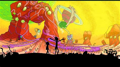 To install, download and unpack the archive 2133118290.rar; Rick And Morty Trippy Wallpaper - Supportive Guru