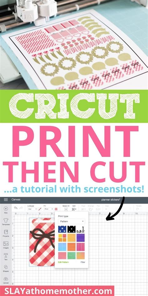 Cricut Print Then Cut Tutorial How To Use Print Then Cut With A
