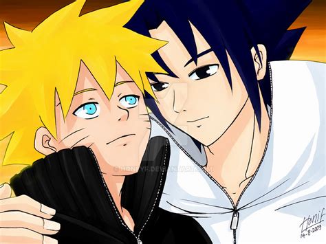 Sasuke X Naruto By Honeyf On Deviantart