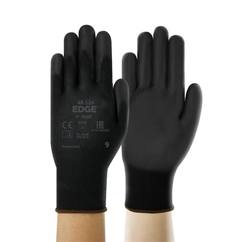 Ansell Edge 48 126 Thin Mechanic Grip Gloves Uk