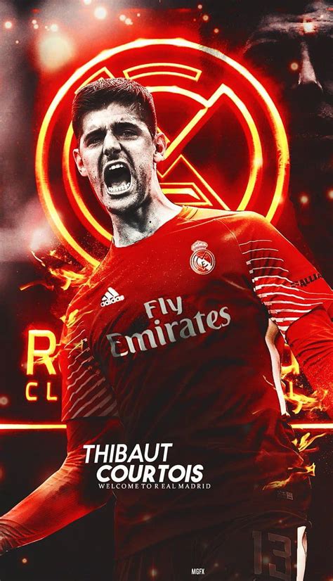 Thibaut Courtois Real Madrid Fondo De Pantalla De Teléfono Hd Peakpx