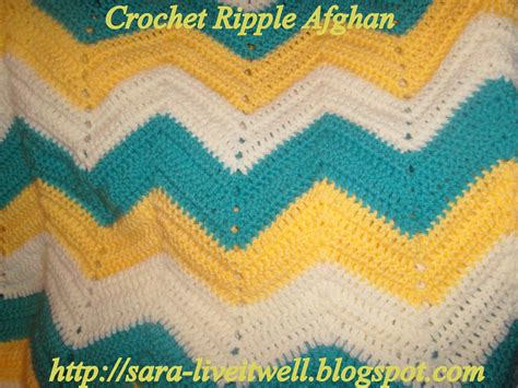 Double Crochet Afghan Ripple Pattern Ripple Afghan Pattern Crochet