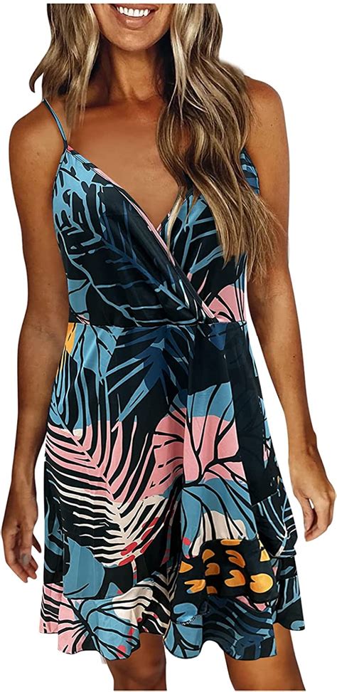 Amazon Com Sun Dresses Women Summer Cocktail Dresses For Women 2021