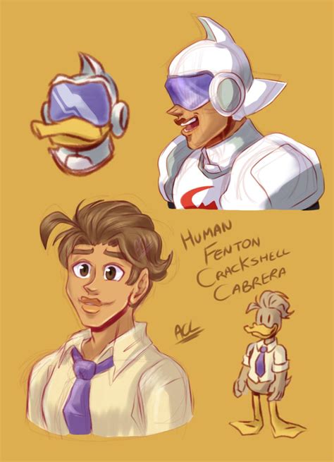 Human Fenton Crackshell Cabrera Ducktales 2017 By Artkotaro08017 On