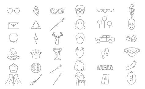 Harry Potter Icons On Behance