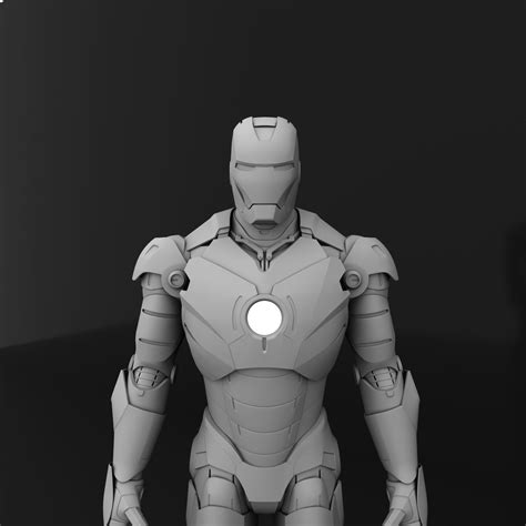 Anticipating that the scene would be chaotic and at night, we concentrated on designing armors with as distinct silhouettes from each other as possible. Iron Man MK 3 3d model sci game-ready | CGTrader