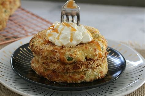 Oven Baked Cheesy Mashed Potato Cakes Bake Play Smile