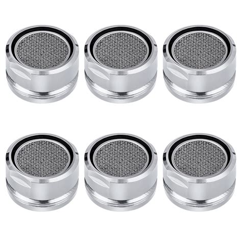 A faucet aerator (or tap aerator) is often found at the tip of modern indoor water faucets. 6 PCS Bathroom Faucet Aerator Parts, Male Kitchen Faucet ...