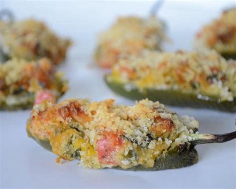 Jalapeno Halves Are Stuffed With A Creamy Southwestern Style Spinach