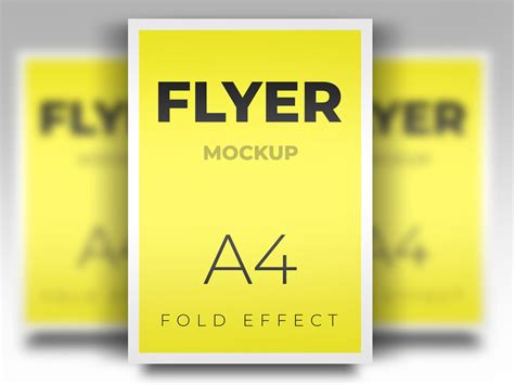 Flyer Mockup Template Design By Graphic Arena On Dribbble
