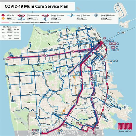 Muni Rolls Out Core Plan Changes With T Third Rail Express Bus Service