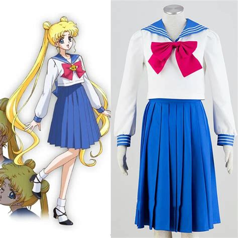 Anime Cosplay For Sailor Moon Japanese Cartoon Classical Vestidos Costume For Women Dress In