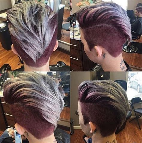 360 Pixie Haircut View Shaved Short Hairstyle For Thick Hair