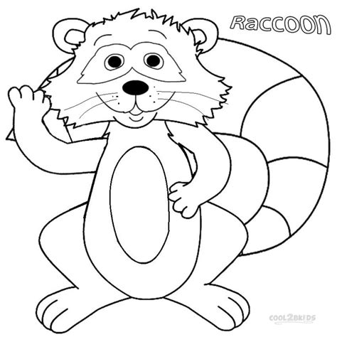 Cartoon raccoon coloring pages see more images here : Get This Printable Raccoon Coloring Pages Online 46714