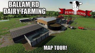 PEMBERTONS FARM BALLAM RD DAIRY FARMING FS22 MAP TO Doovi