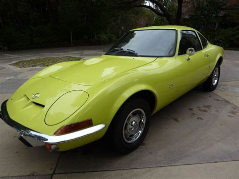 1970 Opel Gt Coupe With Rare Air Condition Original One Owner Car