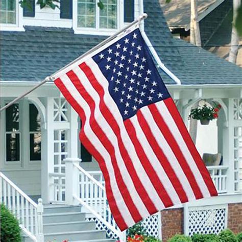 Classic American Flag Antique Farmhouse