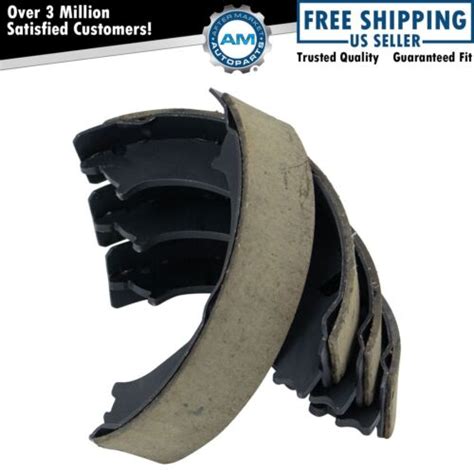 Rear Parking Emergency Brake Shoe Set For Chevy Ford Dodge Brand New