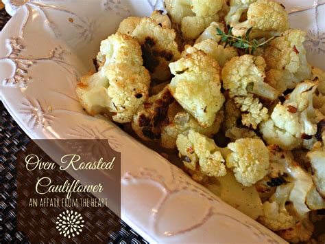 Oven Roasted Cauliflower Oven Roasted Cauliflower Cauliflower Recipes